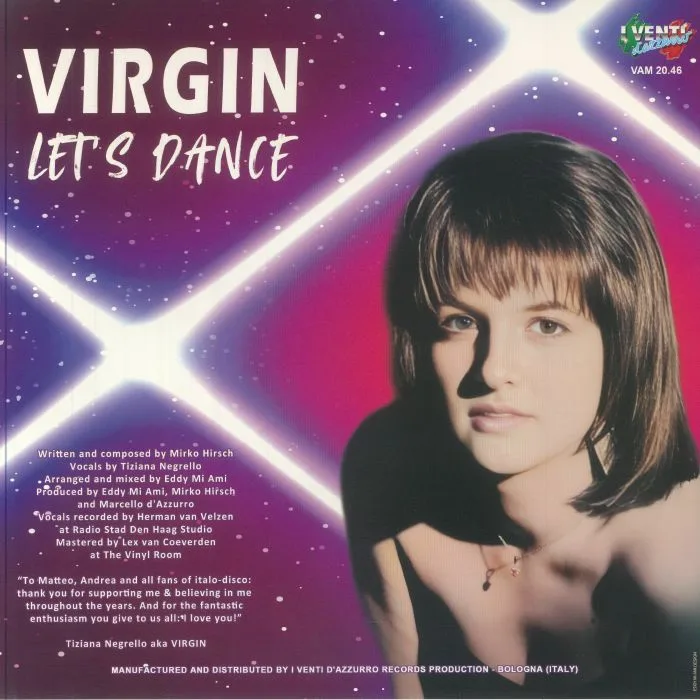 Обратная сторона обложки — VIRGIN — Let's Dance