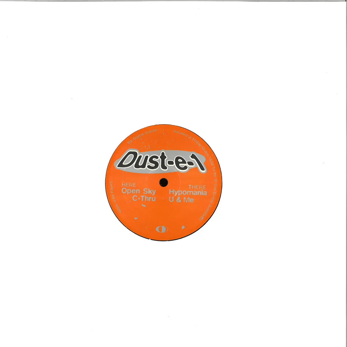 Обратная сторона обложки — Dust-e-1 — The Cosmic Dust EP