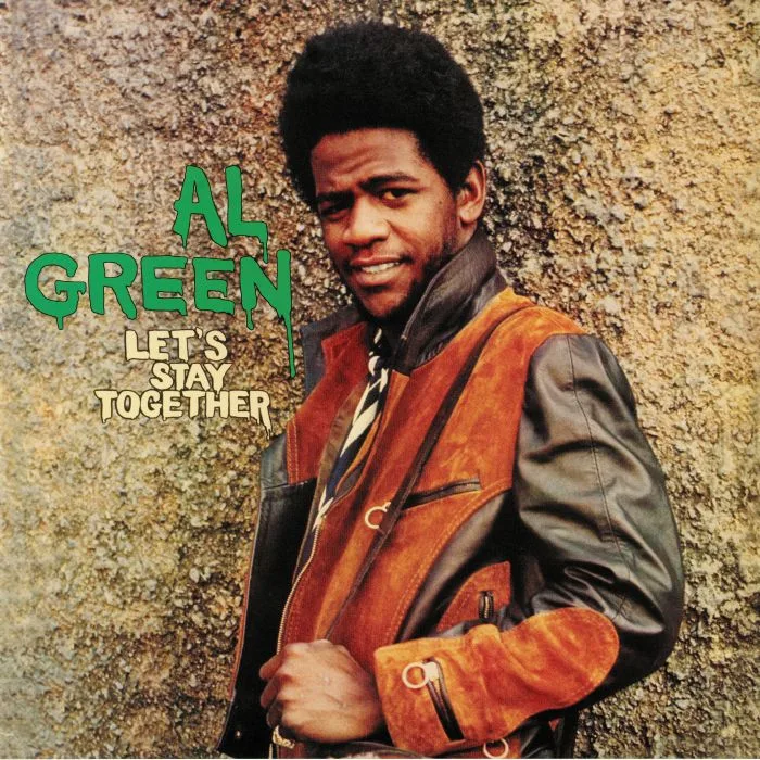 Лицевая сторона обложки — Al GREEN — Let's Stay Together