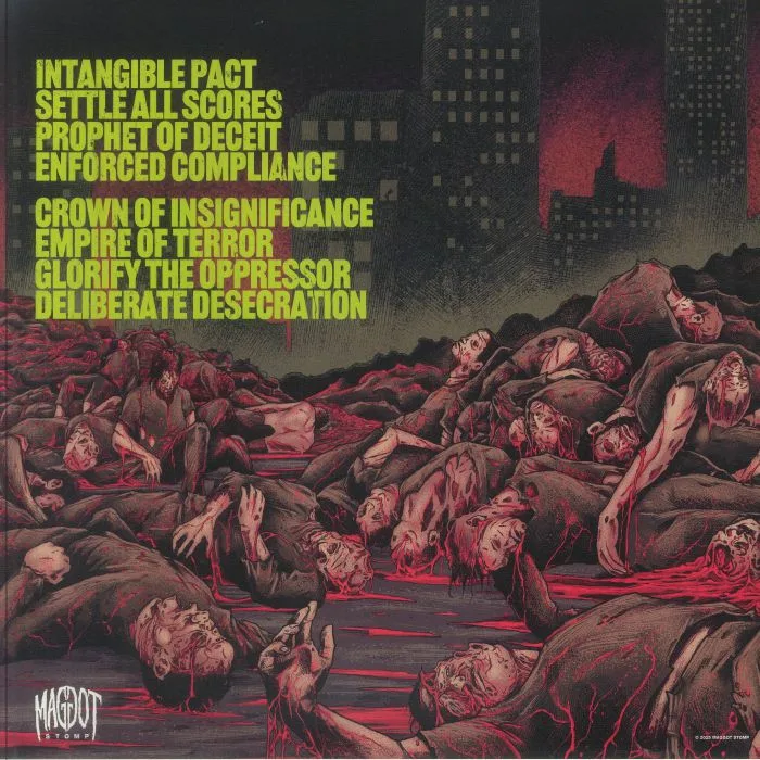 Back cover — INTERNAL BLEEDING — Settle All Scores