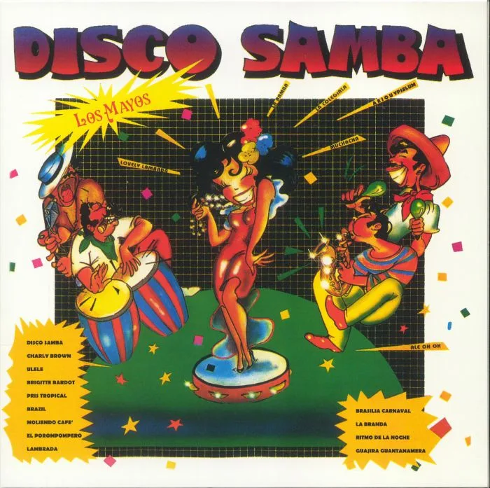 Лицевая сторона обложки — LOS MAYOS — Disco Samba (reissue)