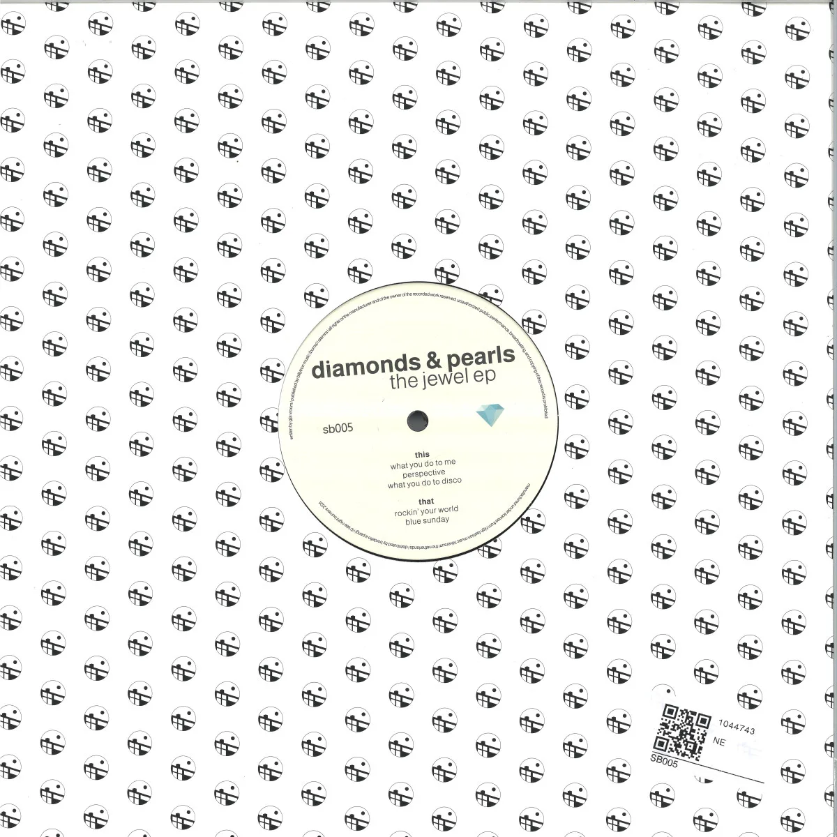 Обратная сторона обложки — Diamonds&Pearls — THE JEWEL EP
