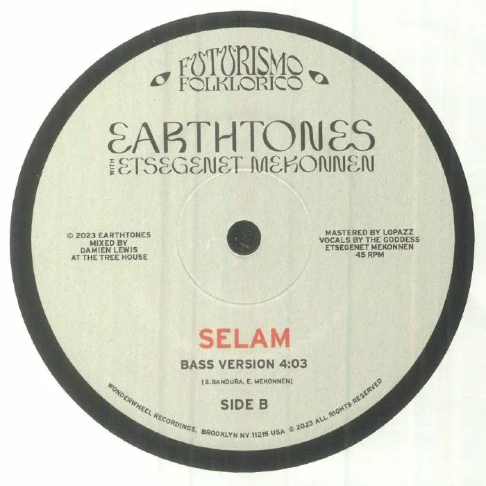 Обратная сторона обложки — EARTHTONES — La Mujer Serpiente