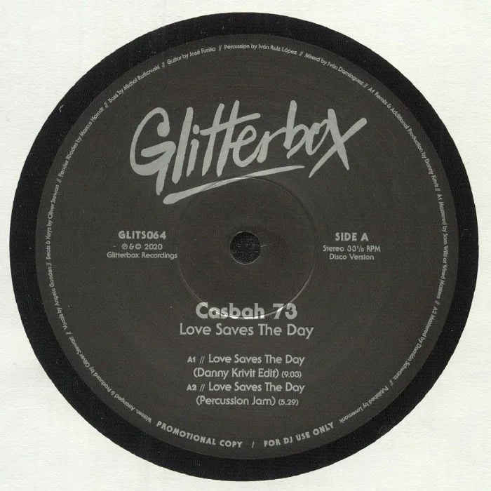 Front cover — CASBAH 73 — Love Saves The Day