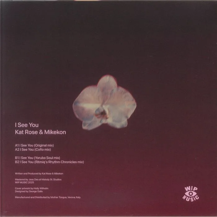Back cover — KAT ROSE / MIKEKON — I See You