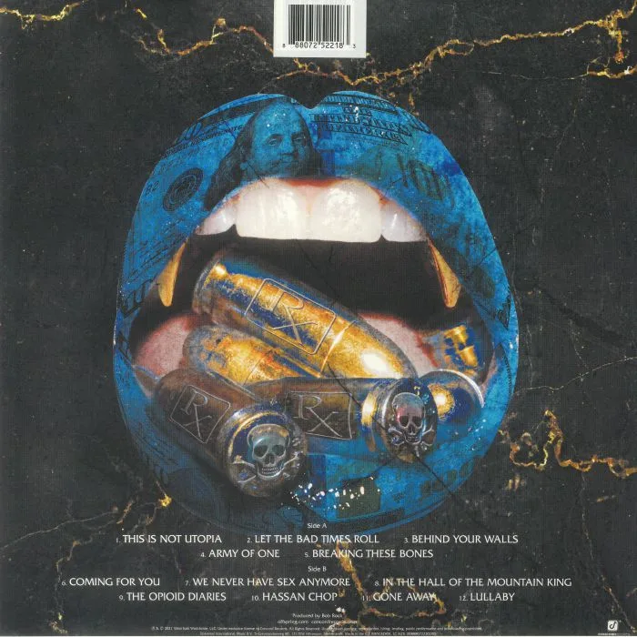 Обратная сторона обложки — The OFFSPRING — Let The Bad Times Roll