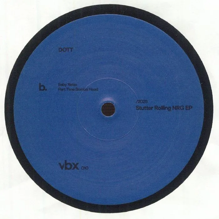 Back cover — DOTT — Stutter Rolling NRG EP