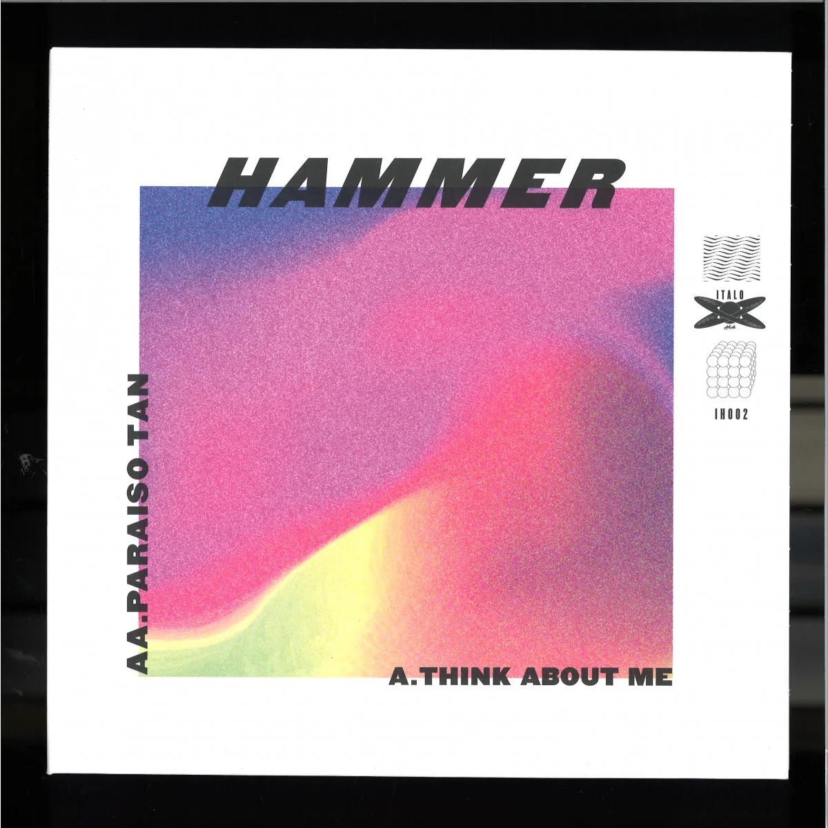 Front cover — Hammer — Think About Me / Paraiso Tan