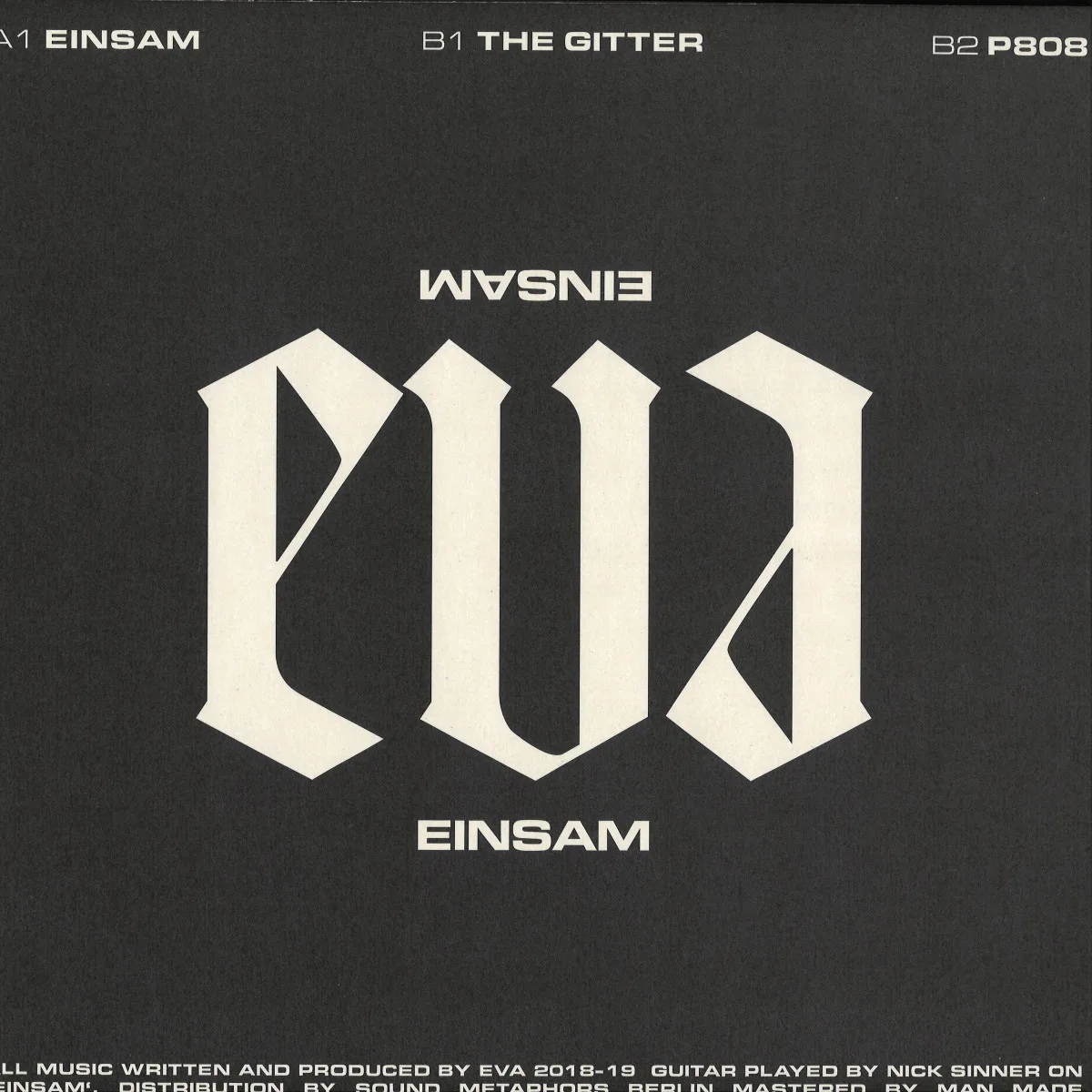 Back cover — Eva — Eeinsam