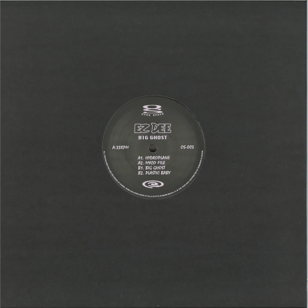 Back cover — Ez Dee — Big Ghost