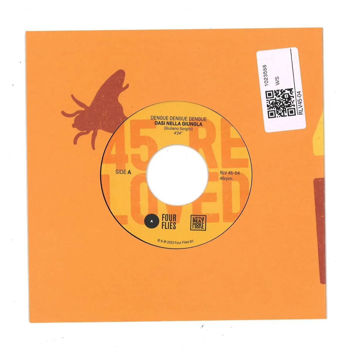 Back cover — Giuliano Sorgini — Oasi Nella Giungla
