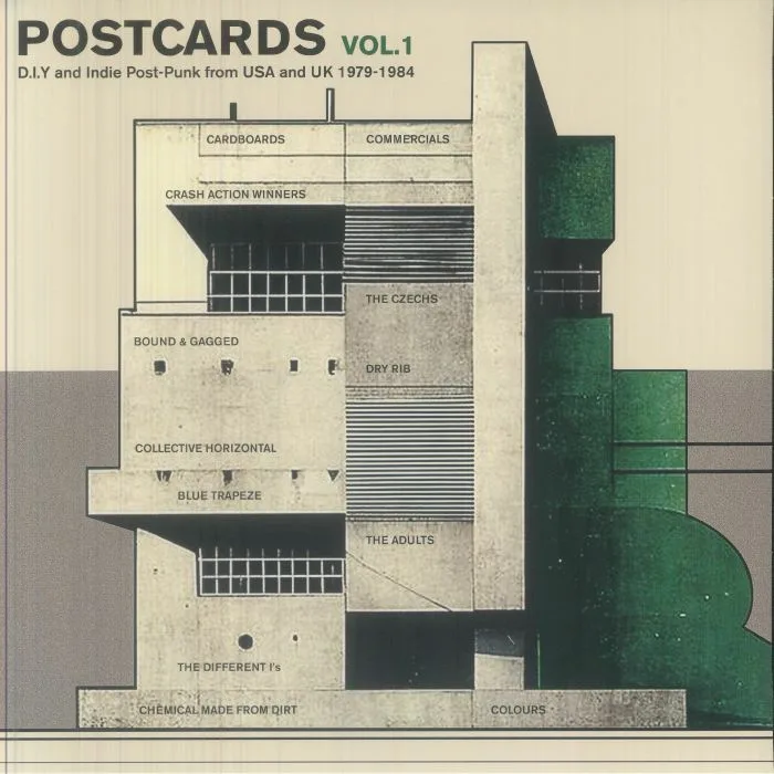 VARIOUS — Postcards Vol 1: DIY & Indie Post Punk From USA & UK 1979-1984
