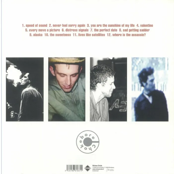 Back cover — CHOKEBORE — Black Black (remastered)