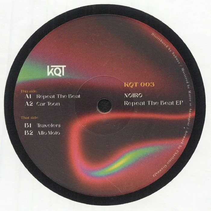 Лицевая сторона обложки — NOIRO — Repeat The Beat EP
