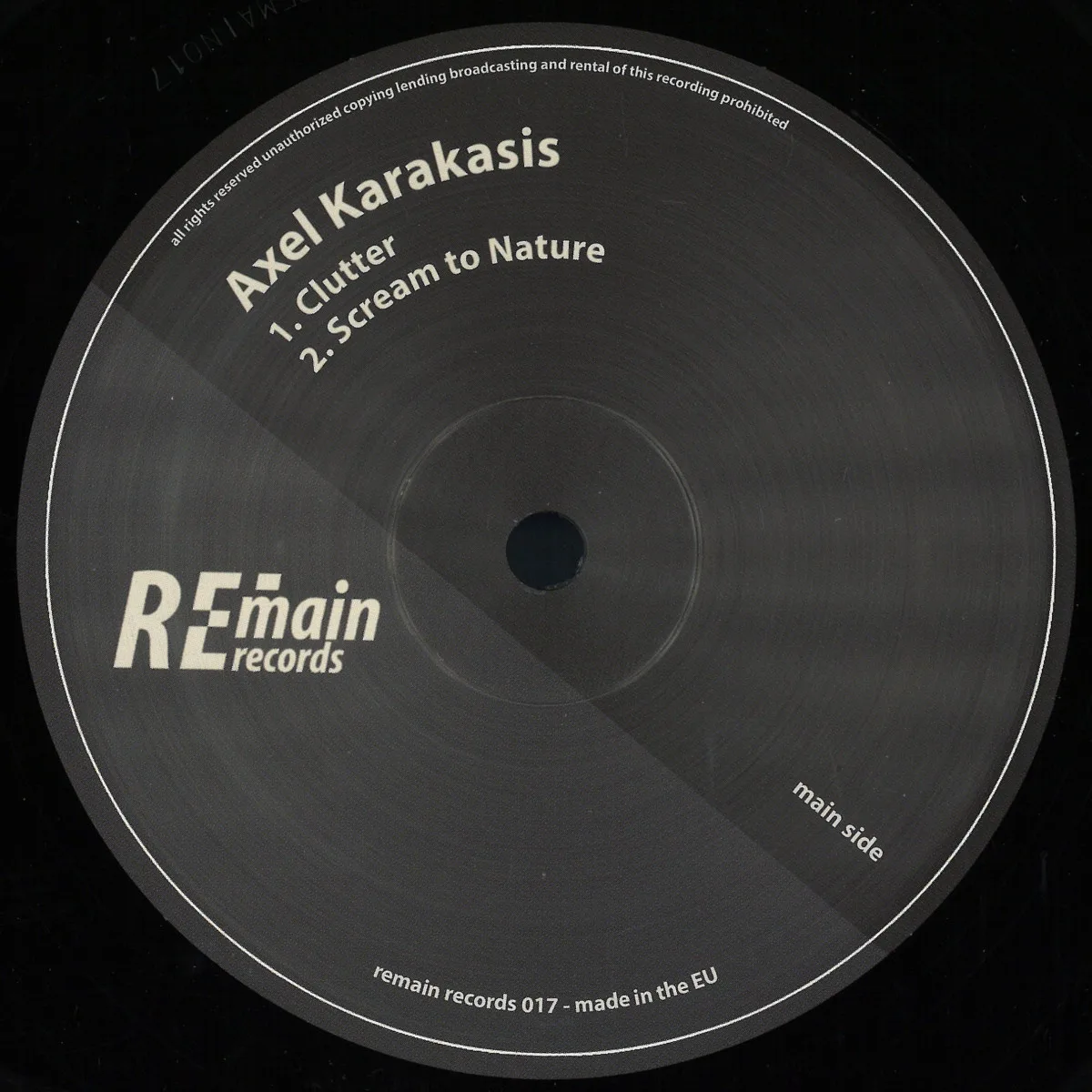 Axel Karakasis — Clutter EP