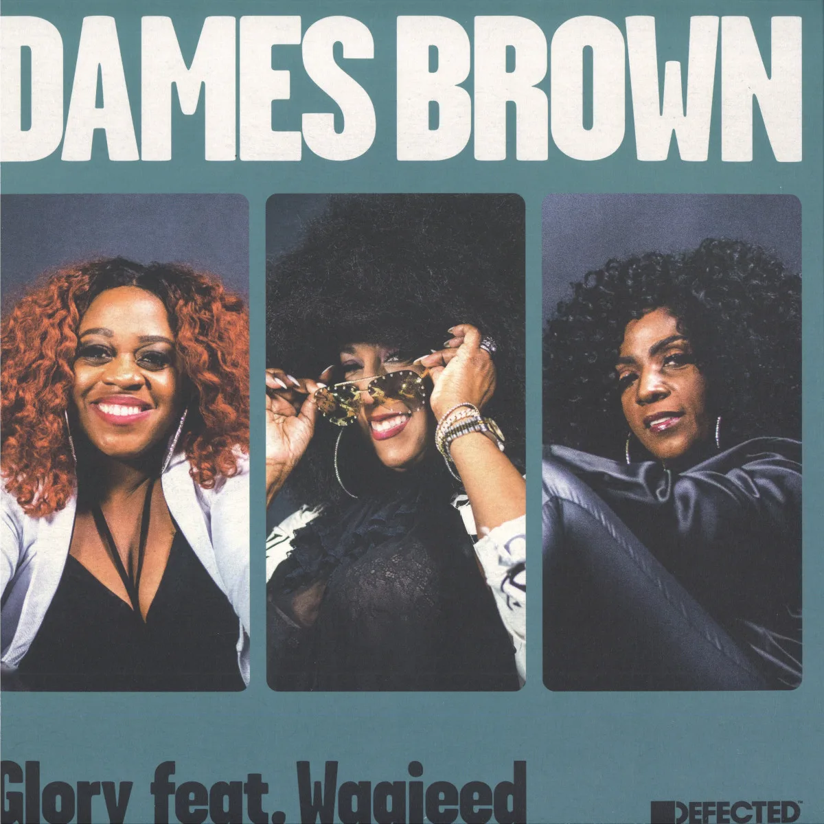 Front cover — Dames Brown ft. Waajeed — Glory