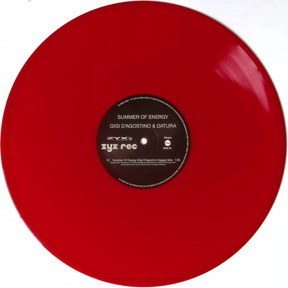 Gigi D'AGOSTINO & DATURA — Summer Of Energy