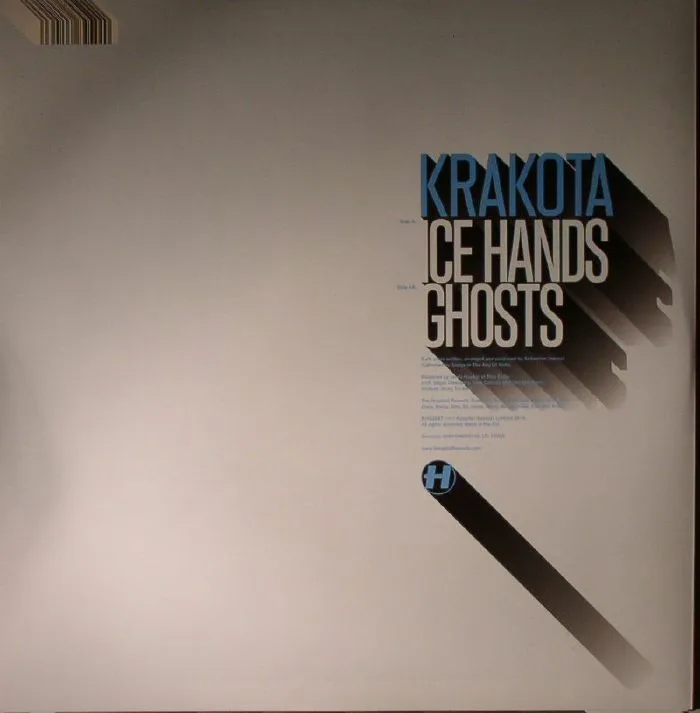 Back cover — KRAKOTA — Ice Hands / Ghosts