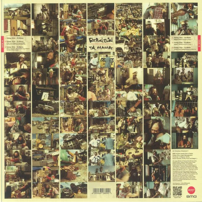 Back cover — FATBOY SLIM — Ya Mama (Record Store Day RSD 2025)