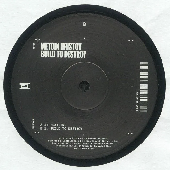 Обратная сторона обложки — Metodi HRISTOV — Build To Destroy