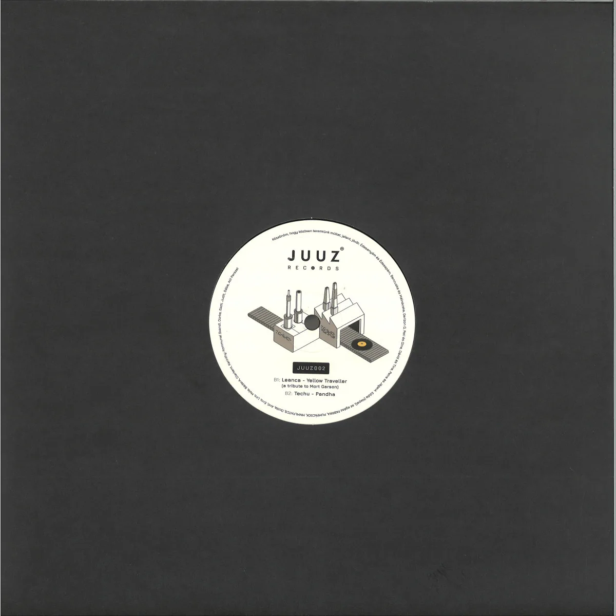 Back cover — Various — JUUZ 002