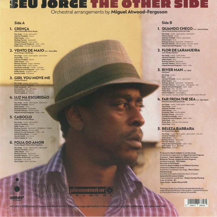 Обратная сторона обложки — SEU JORGE — The Other Side