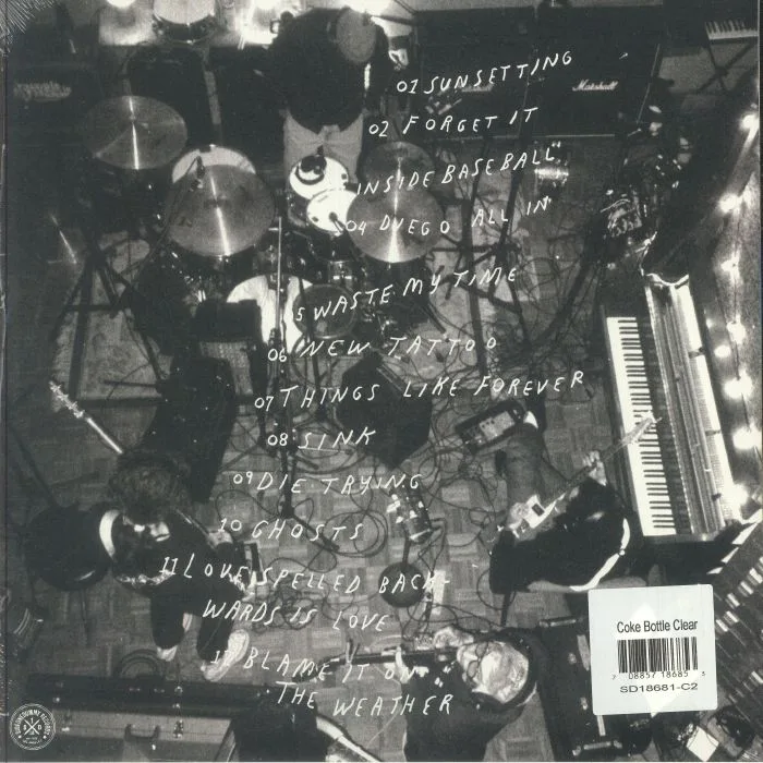 Обратная сторона обложки — KEROSENE HEIGHTS — Blame It On The Weather