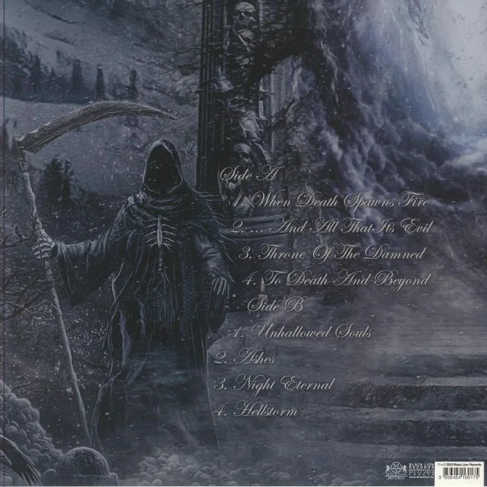 Обратная сторона обложки — FAUST — Death From Beyond
