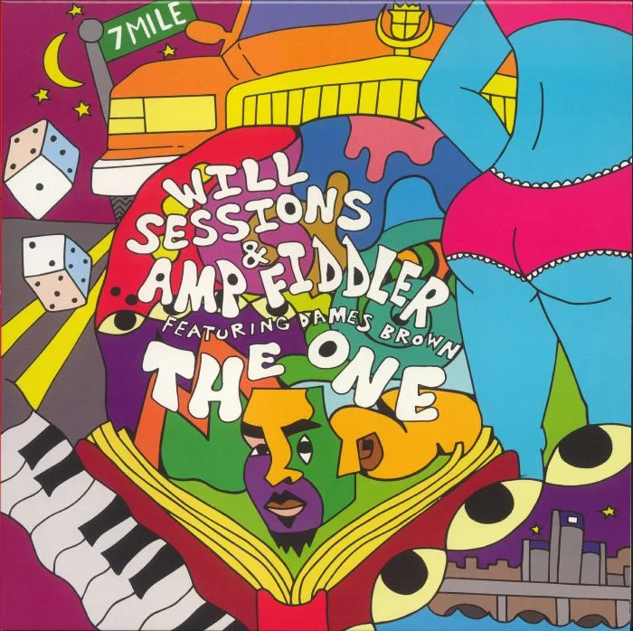 Front cover — Will SESSIONS / AMP FIDDLER feat DAMES BROWN — The One