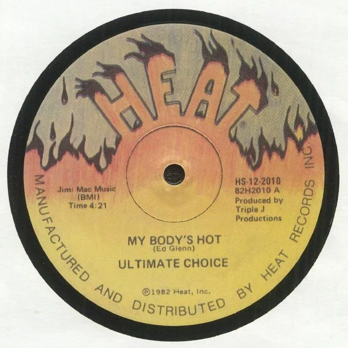 Лицевая сторона обложки — ULTIMATE CHOICE — My Body's Hot
