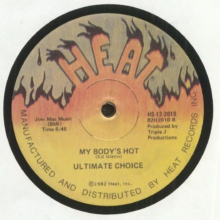 Обратная сторона обложки — ULTIMATE CHOICE — My Body's Hot