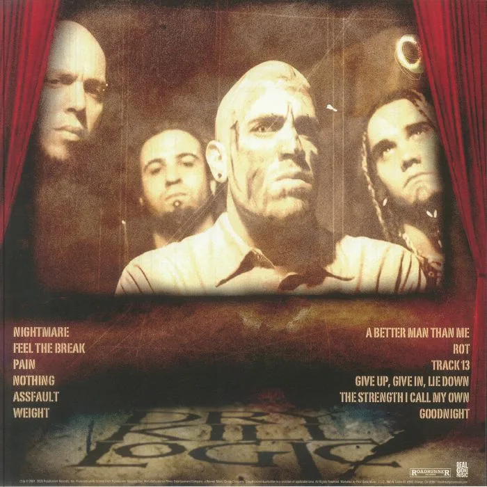 Back cover — DRY KILL LOGIC — The Darker Side Of Nonsense (25th Anniversary Edition)