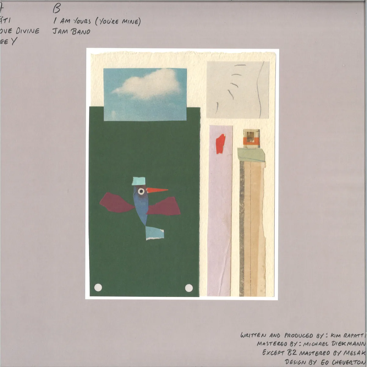 Back cover — Mono Junk — IÄTI EP