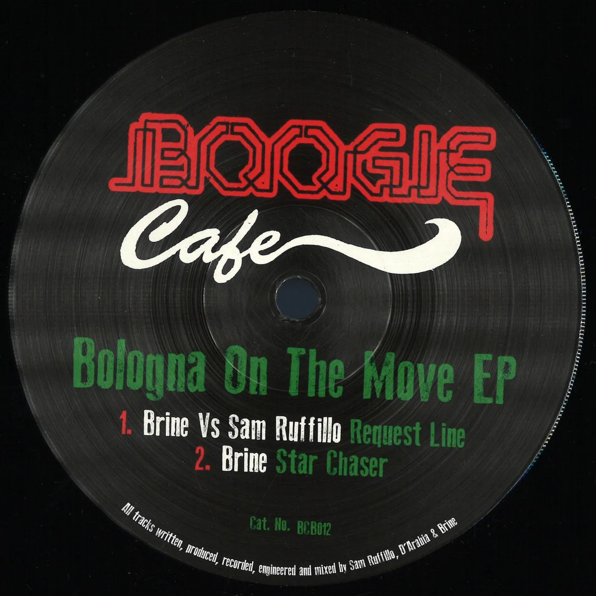 Front cover — Various — Bologna On The Move