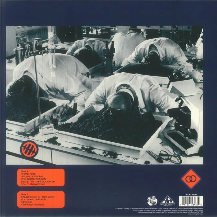 Обратная сторона обложки — The ALAN PARSONS PROJECT — Ammonia Avenue (half speed remastered)
