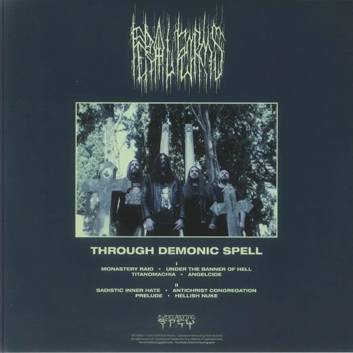 Back cover — FERAL FORMS — Through Demonic Spell