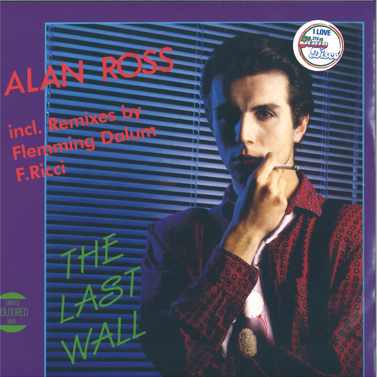 Лицевая сторона обложки — ALAN ROSS — THE LAST WALL