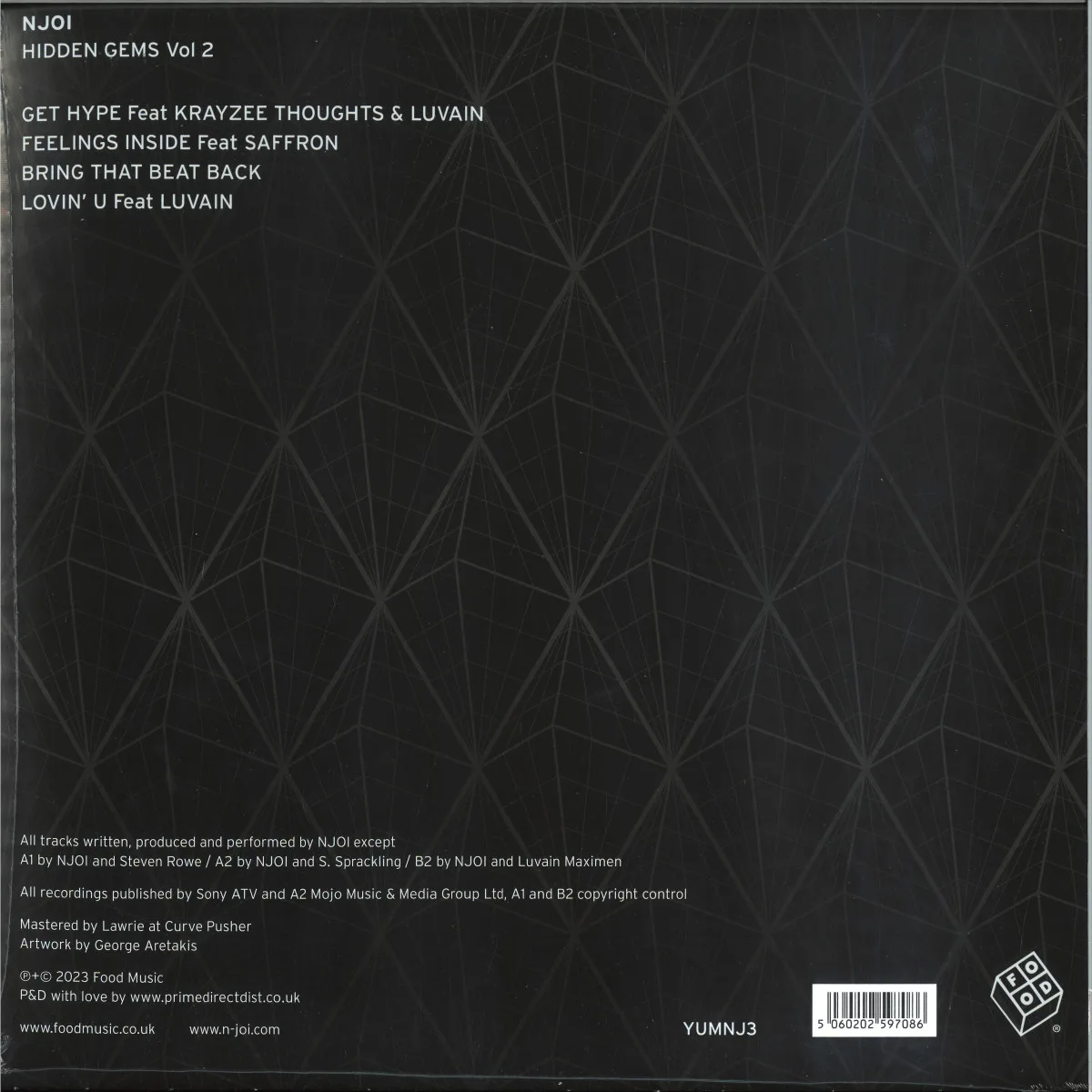 Back cover — Njoi — Hidden Gems Vol 2