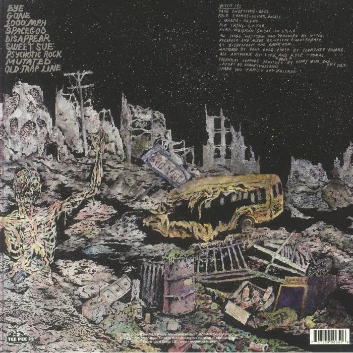 Back cover — WITCH — Paralyzed