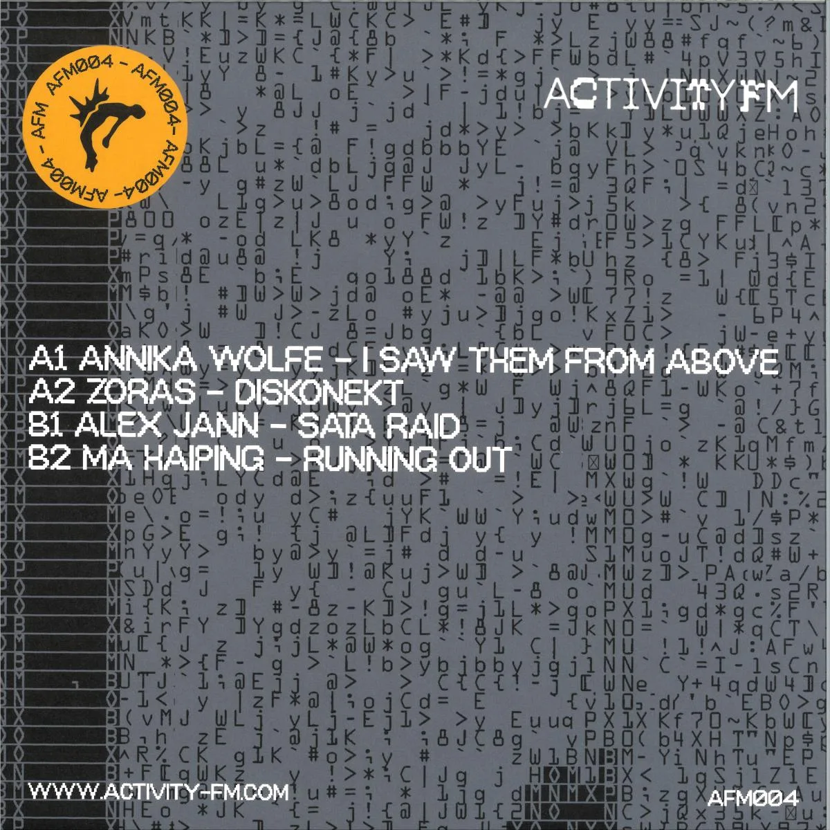 Back cover — Various Artists — AFM004 LP