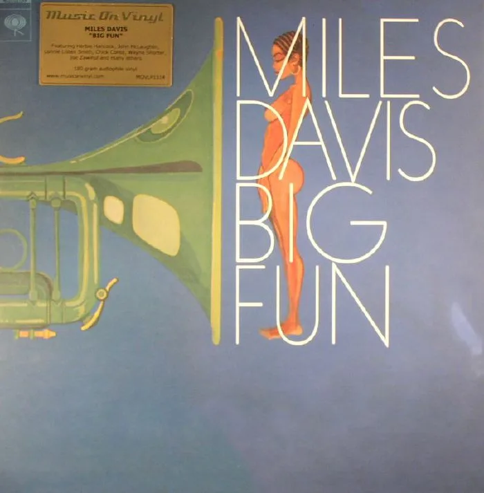Лицевая сторона обложки — Miles DAVIS — Big Fun