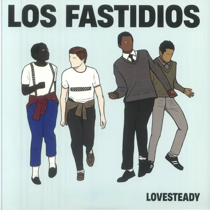 Лицевая сторона обложки — LOS FASTIDIOS — Lovesteady (reissue)