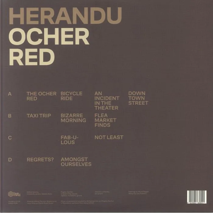 Обратная сторона обложки — HERANDU — Ocher Red