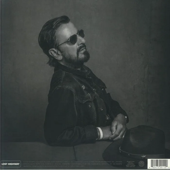 Обратная сторона обложки — Ringo STARR — Look Up