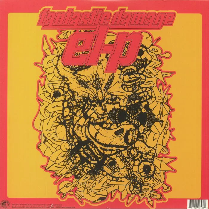 Back cover — EL P — Fantastic Damage (20th Anniversary Edition)