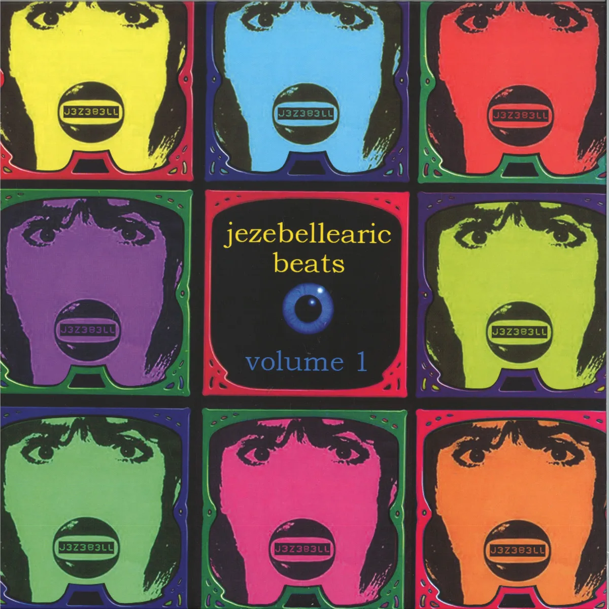 Front cover — Jezebell — Jezebellearic Beats Volume 1 (2x12")