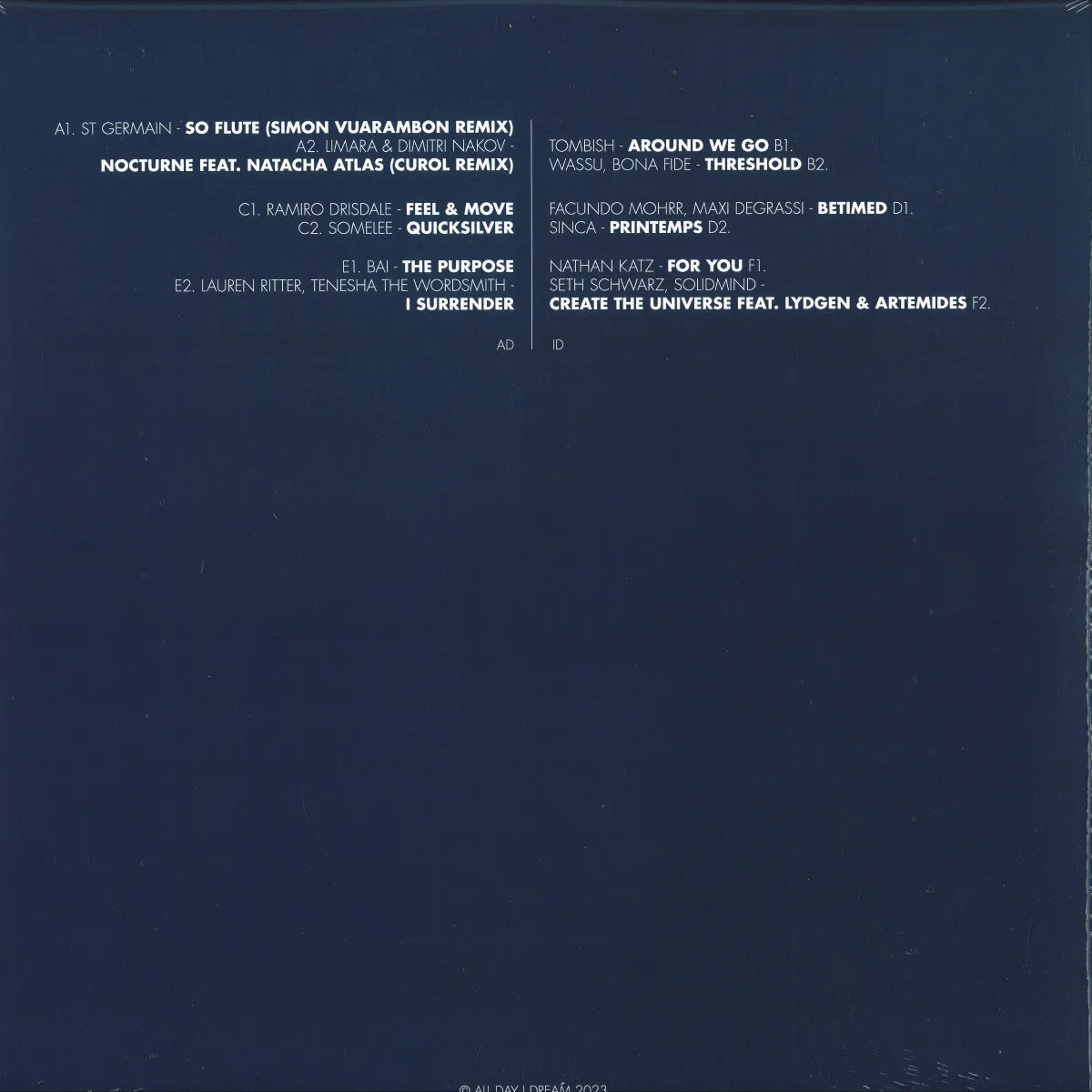 Обратная сторона обложки — Various — A Winter Sampler VI (3x12")