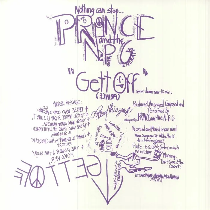 PRINCE / THE NEW POWER GENERATION — Gett Off (Record Store Day RSD Black Friday 2023)