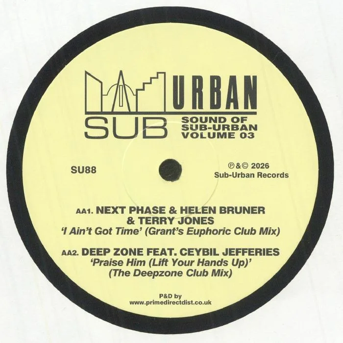 Обратная сторона обложки — KEY TO LIFE / LEE GENESIS / NEXT PHASE / HELEN BRUNER / TERRY JONES / DEEP ZONE — The Sound Of Sub Urban Volume 3