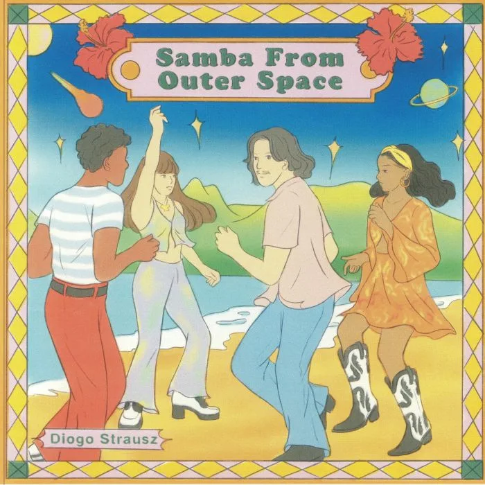 Front cover — Diogo STRAUSZ — Samba From Outer Space